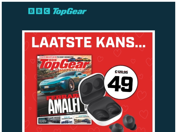 Laatste kans: deze TopGear-deal stopt bijna 💔