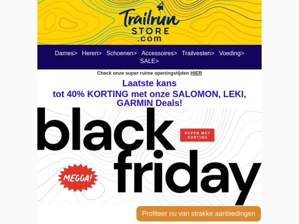 Laatste kans tot 40% KORTING met onze SALOMON, LEKI, GARMIN Deals!