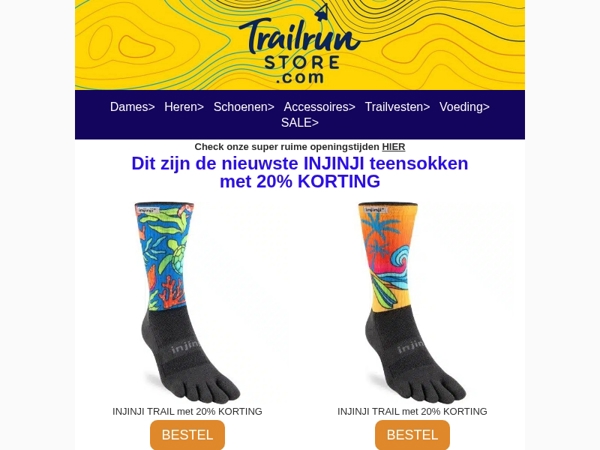ULTRA TRAILSALE tot 40% korting