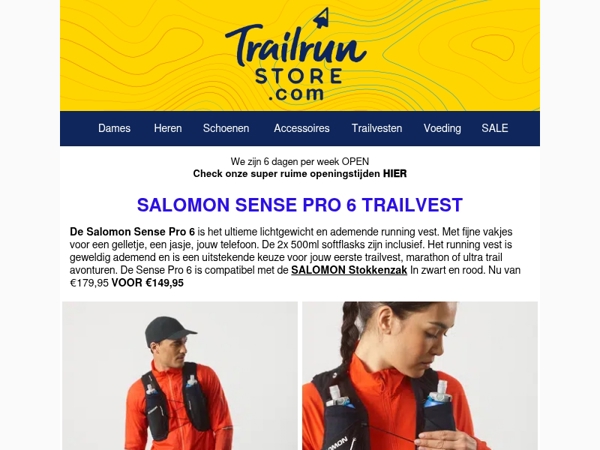 KERST TRAILSALE met kortingen tot 40%