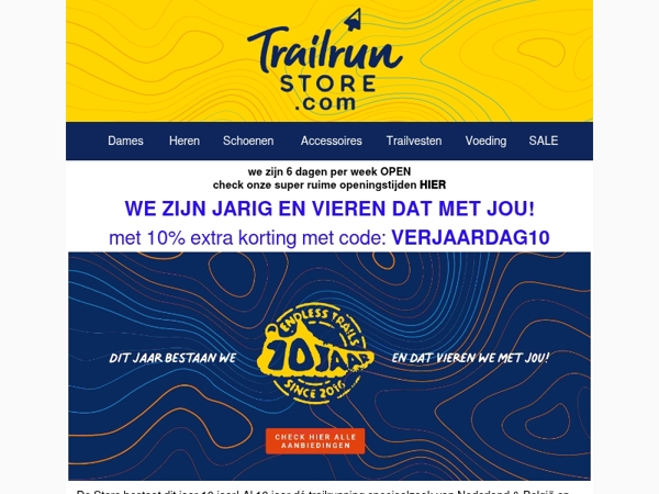 WINTER TRAILSALE tot 40% KORTING SALOMON, GARMIN en HOKA