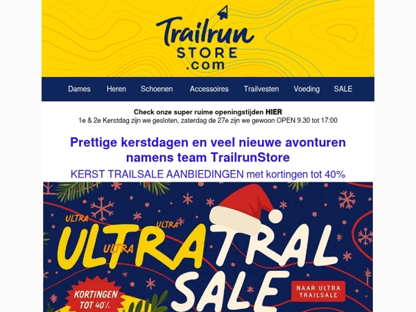 Prettige kerstdagen en veel nieuwe avonturen!