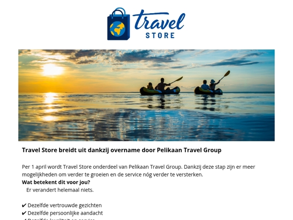 Wij hebben mooi nieuws om te delen