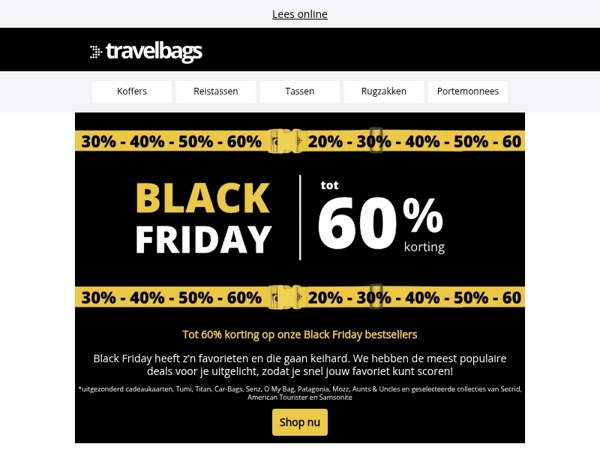 ❤️‍🔥 Tot 60% korting op onze Black Friday bestsellers