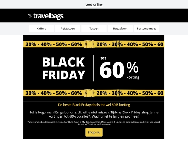 🚨 Black Friday is begonnen!