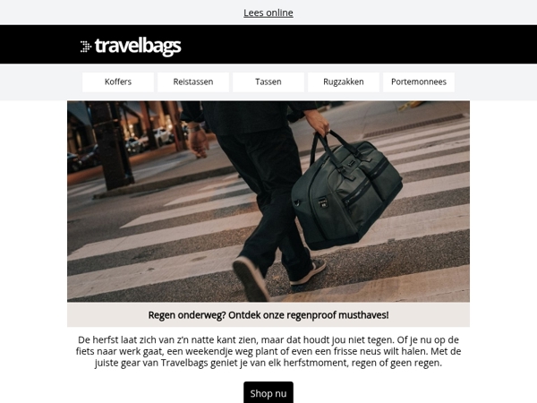 ☔️ Regen onderweg?