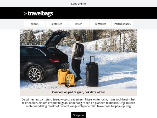 🧳 Klaar om op pad te gaan?