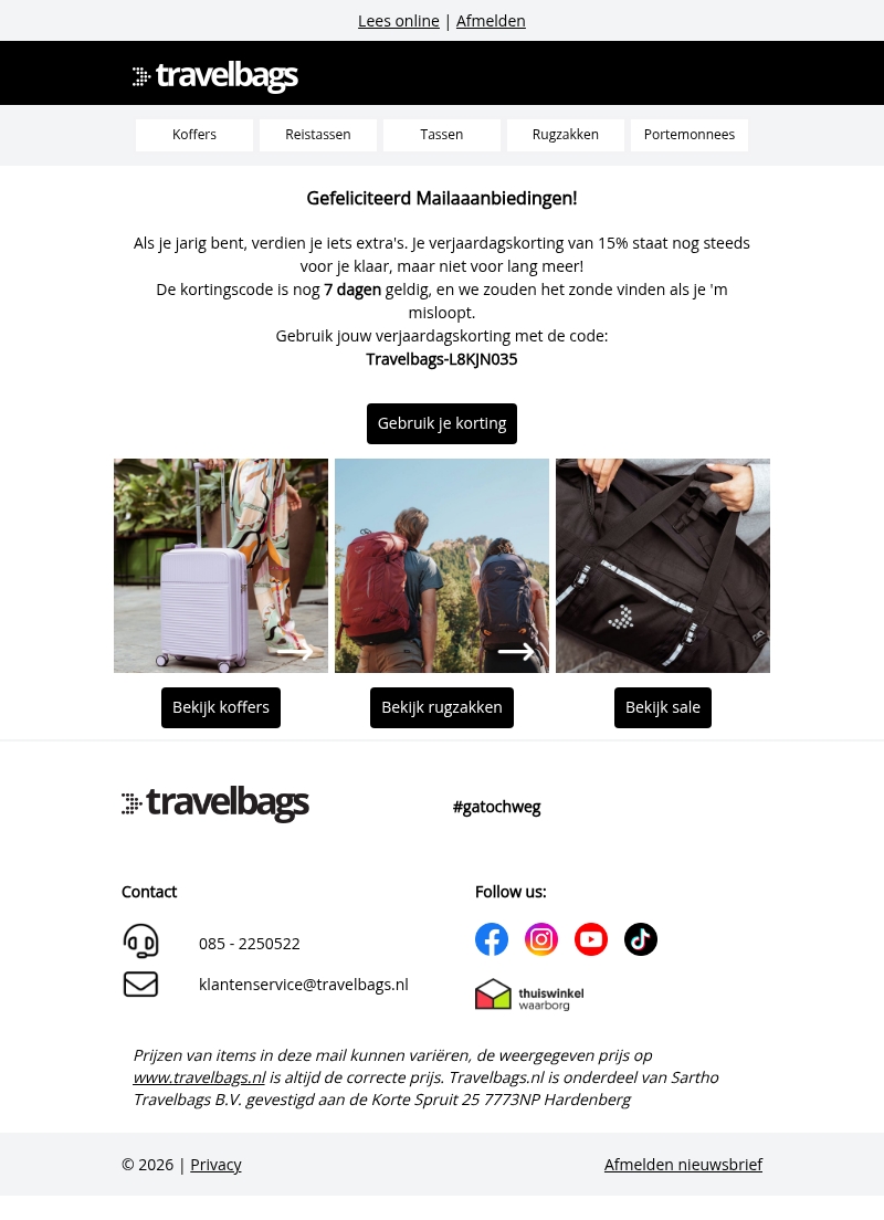 Jij jarig? Wij trakteren! Jij jarig? Wij trakteren!
