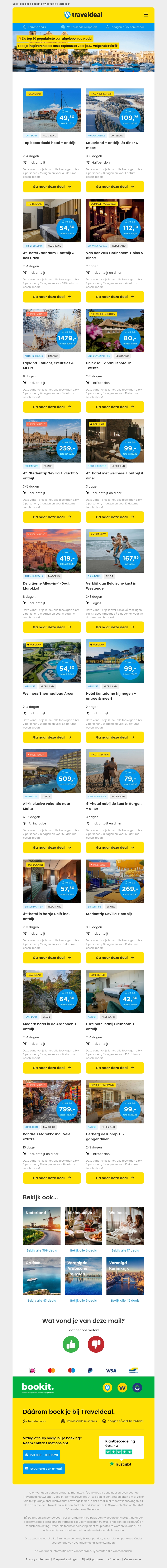 π₯ De TOP 20 π£π’π£π¨ππππ₯π¦π§π reisdeals van afgelopen week! π₯ π₯ De TOP 20 π£π’π£π¨ππππ₯π¦π§π reisdeals van afgelopen week! π₯