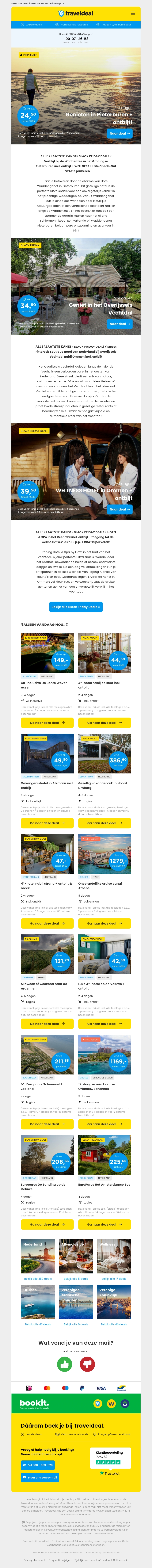 β° ππππππ‘ π©ππ‘ππππ π‘π’π! β° Pieterburen + Wellness + Ontbijt + Late Check-Out v.a. 24,50 | Overijssels Vechtdal + ontbijt 34,50 & MEER! π€― β° ππππππ‘ π©ππ‘ππππ π‘π’π! β° Pieterburen + Wellness + Ontbijt + Late Check-Out v.a. 24,50 | Overijssels Vechtdal + ontbijt 34,50 & MEER! π€―