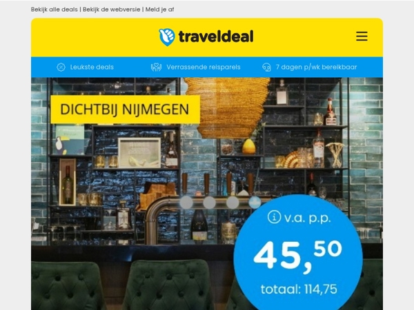 💥 Van der Valk Molenhoek FLASHDEAL + ontbijt v.a. 45,50 | 8-daagse cruise Italië, Spanje & Frankrijk v.a. 1149 p.p.! 🚢