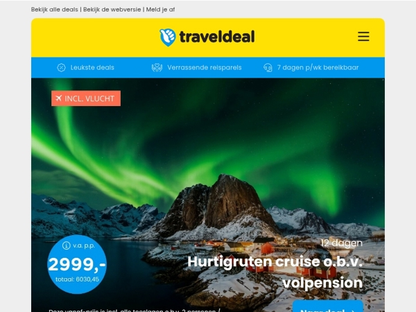 ❄️ Beleef het ultieme winteravontuur: 12-daagse Hurtigruten Cruise langs de Poolcirkel | All-in Finland & MEER!