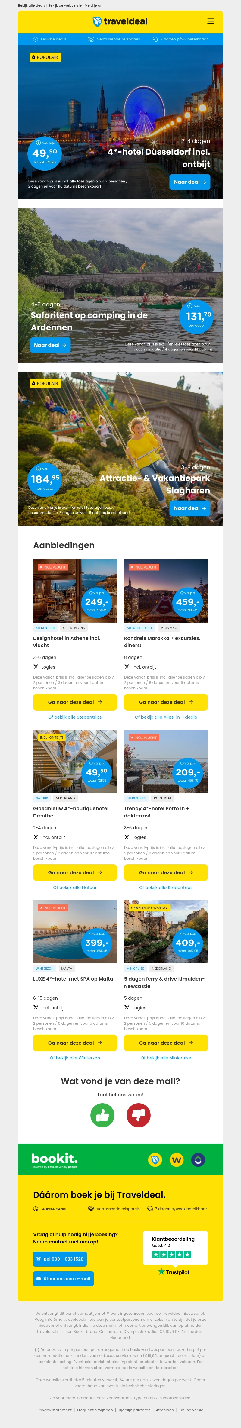 Luxe 4*-HILTON Düsseldorf + ontbijt v.a. 49,50 | Safaritent Ardennen v.a. 131,70 per tent! Luxe 4*-HILTON Düsseldorf + ontbijt v.a. 49,50 | Safaritent Ardennen v.a. 131,70 per tent!