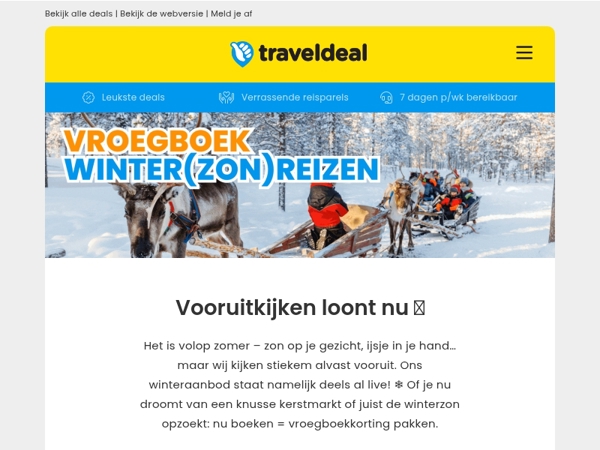Ja, het is 22 graden… maar wij denken aan winter(zon) reizen & kerstmarkten 🎄🔥