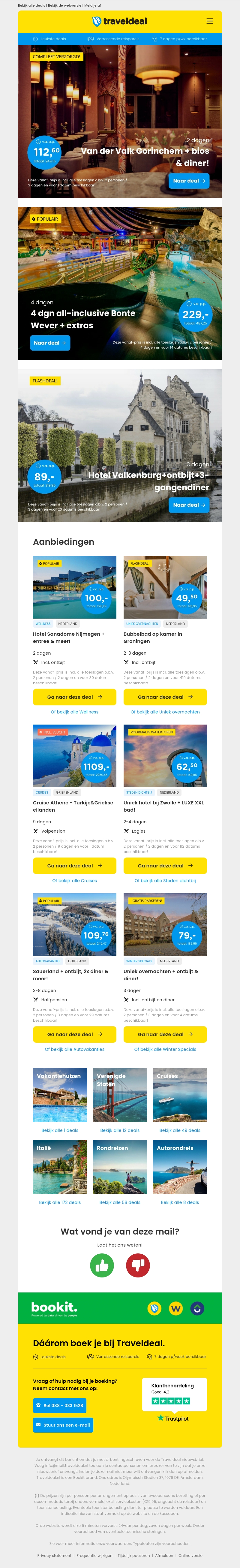 🔥 Van der Valk Gorinchem + ontbijt, diner & VUE bioskaartje v.a. 113 | 4 dgn ALL-INCLUSIVE Bonte Wever v.a. 229 pp! 🔥 Van der Valk Gorinchem + ontbijt, diner & VUE bioskaartje v.a. 113 | 4 dgn ALL-INCLUSIVE Bonte Wever v.a. 229 pp!