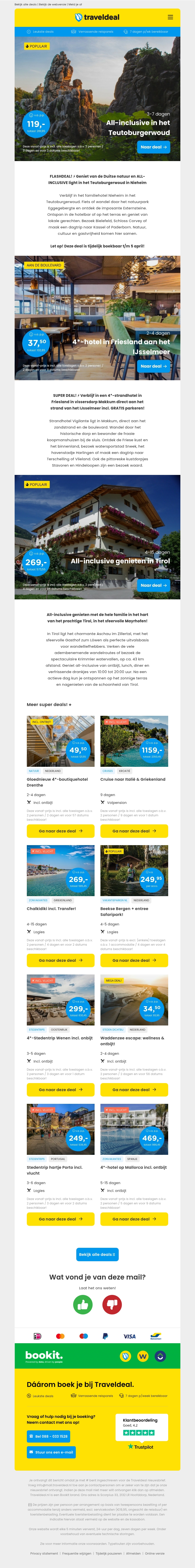 FLASH-SALE ⚡ 3/7 dagen in het Teutoburgerwoud – ALL-INCLUSIVE vanaf €119! FLASH-SALE ⚡ 3/7 dagen in het Teutoburgerwoud – ALL-INCLUSIVE vanaf €119!