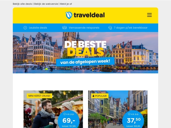 📩 Omdat jij het verdient: topdeals speciaal voor jou geselecteerd!