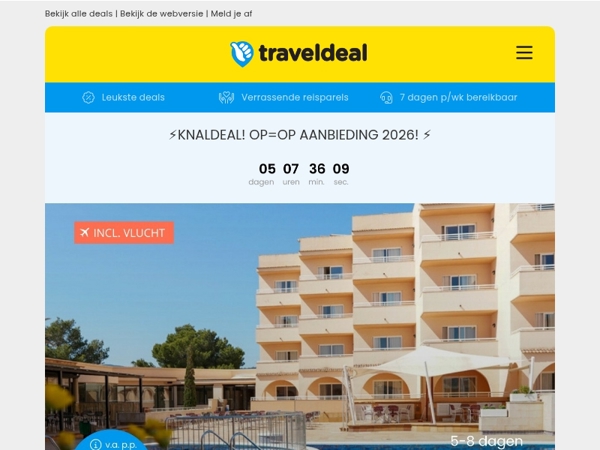 💥 OP=OP 2026 Voordeel Spanje: Ibiza + autohuur 579 p.p.! 🤯