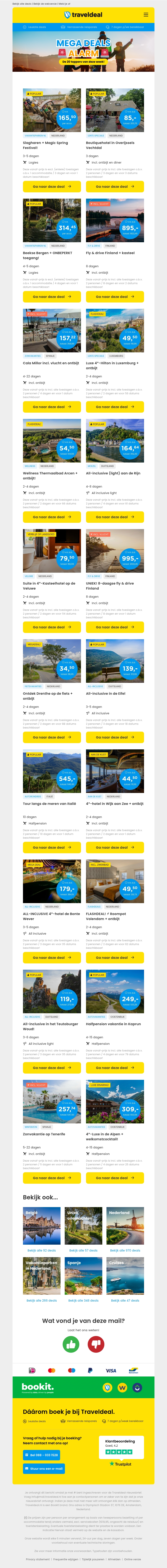 📣 Boek nu: de beste deals van de afgelopen week! 👉 Vakantiepark Slagharen | Boutiquehotel Overijssels Vechtdal | Lake Resort Beekse Bergen & meer! 📣 Boek nu: de beste deals van de afgelopen week! 👉 Vakantiepark Slagharen | Boutiquehotel Overijssels Vechtdal | Lake Resort Beekse Bergen & meer!