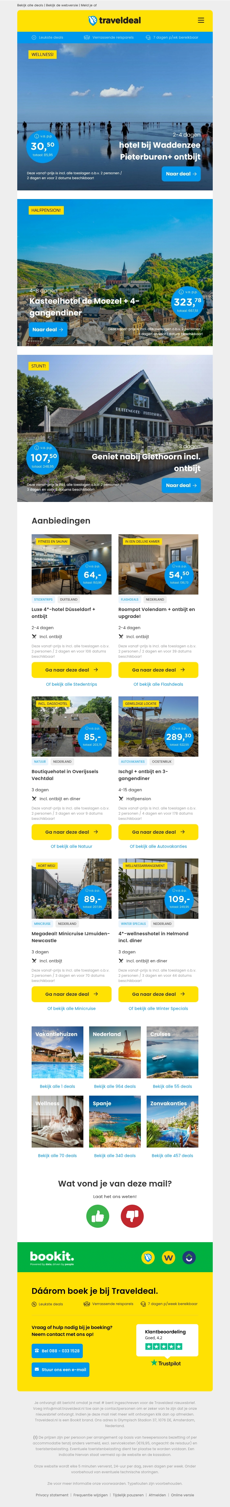 FLASHDEAL! 😱 Hotel aan de Waddenzee + ontbijt + wellness v.a. 30,50 | 4 dgn Kasteelhotel bij de Moezel o.b.v. halfpension v.a. 324 p.p.! FLASHDEAL! 😱 Hotel aan de Waddenzee + ontbijt + wellness v.a. 30,50 | 4 dgn Kasteelhotel bij de Moezel o.b.v. halfpension v.a. 324 p.p.!