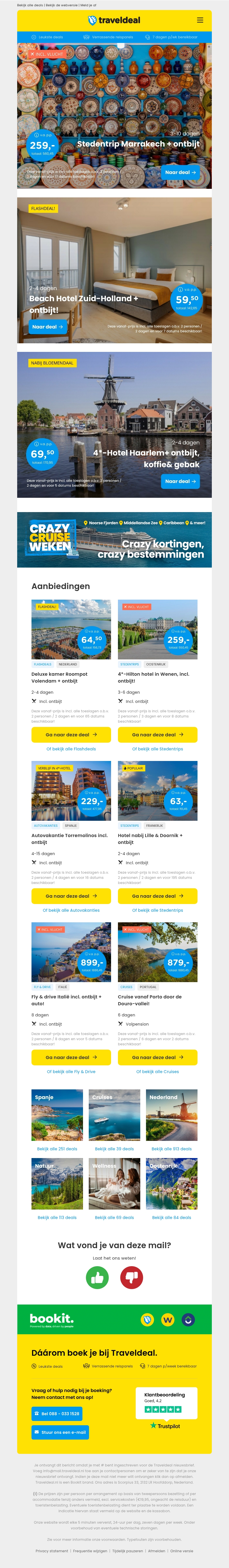 ✨ Stedentrip Marrakech + vlucht v.a. 259 | Beach Hotel Zuid-Holland + DELUXE Zeezicht kamer + 🥐 v.a. 59,50 p.p.! ✨ Stedentrip Marrakech + vlucht v.a. 259 | Beach Hotel Zuid-Holland + DELUXE Zeezicht kamer + 🥐 v.a. 59,50 p.p.!