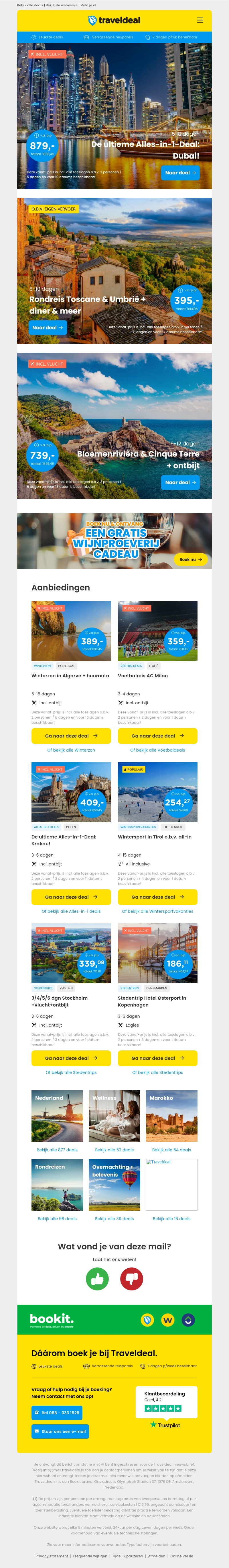 De ultieme Alles-in-1-Deal: Dubai! v.a. €879 per persoon | Rondreis Toscane & Umbrië + diner & meer v.a. €395 per persoon & meer De ultieme Alles-in-1-Deal: Dubai! v.a. €879 per persoon | Rondreis Toscane & Umbrië + diner & meer v.a. €395 per persoon & meer