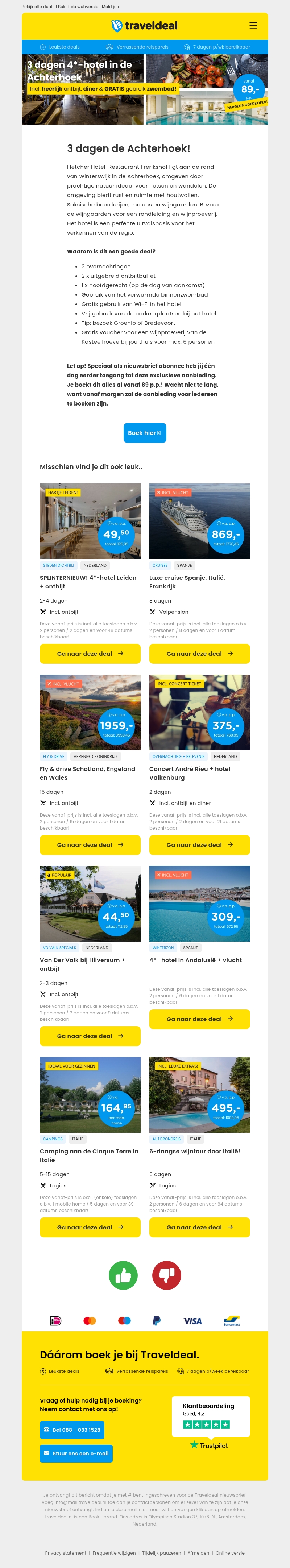 Exclusieve toegang! 🔒 3 dagen 4*-Fletcher Frerikshof in de Achterhoek + ontbijt & diner v.a. SLECHTS 89 p.p.! 🔥 Exclusieve toegang! 🔒 3 dagen 4*-Fletcher Frerikshof in de Achterhoek + ontbijt & diner v.a. SLECHTS 89 p.p.! 🔥