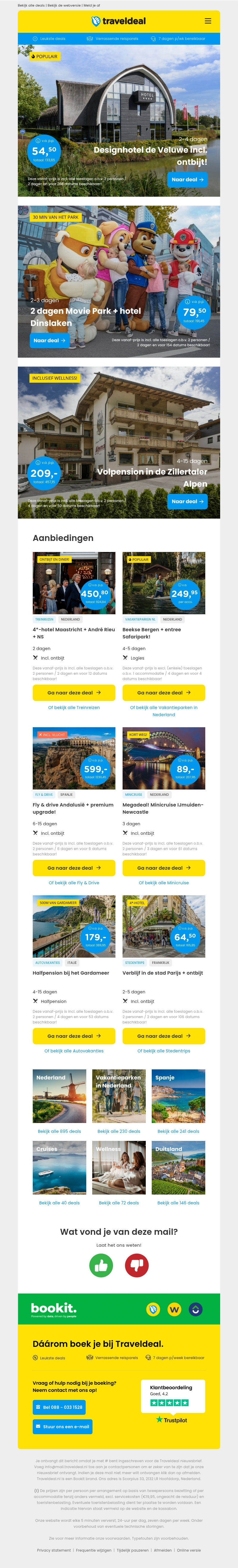 ALLEEN VANDAAG NOG! 🚨 Designhotel op de Veluwe + ontbijt 54,50 | 2 dgn Movie Park Germany + hotel v.a. 79,50 p.p.! ALLEEN VANDAAG NOG! 🚨 Designhotel op de Veluwe + ontbijt 54,50 | 2 dgn Movie Park Germany + hotel v.a. 79,50 p.p.!