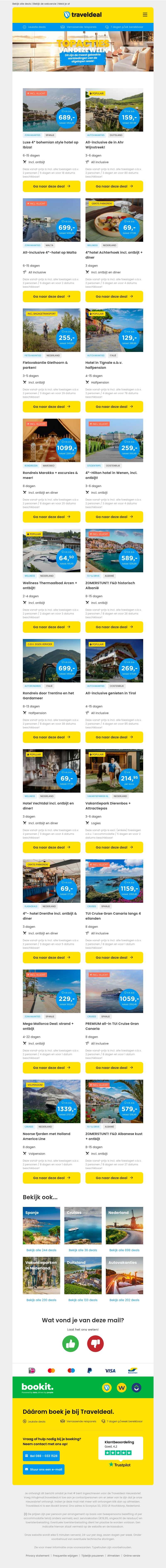 WOW 😱👉 OP=OP MEGA DEAL IBIZA | Zonvakantie Malta | All-inclusive in de Ahr & MEER! WOW 😱👉 OP=OP MEGA DEAL IBIZA | Zonvakantie Malta | All-inclusive in de Ahr & MEER!