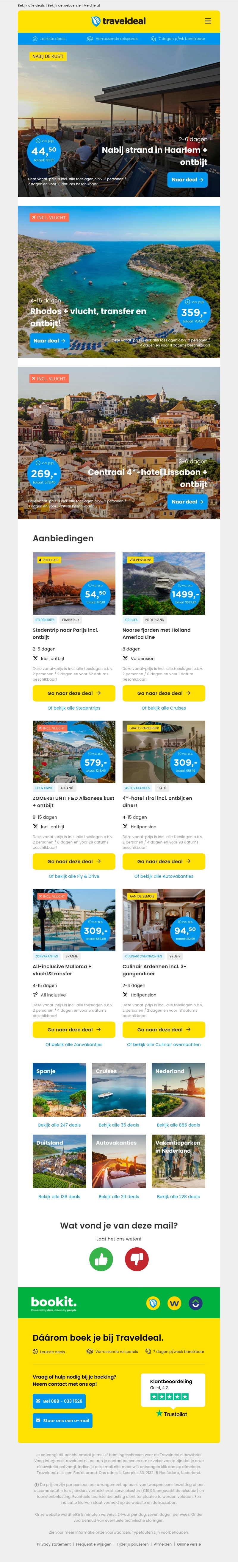 MEGADEAL 💥 Haarlem & Bloemendaal v.a. 44,50 | Vakantie Rhodos + transfer & ontbijt v.a. 359 p.p.! MEGADEAL 💥 Haarlem & Bloemendaal v.a. 44,50 | Vakantie Rhodos + transfer & ontbijt v.a. 359 p.p.!