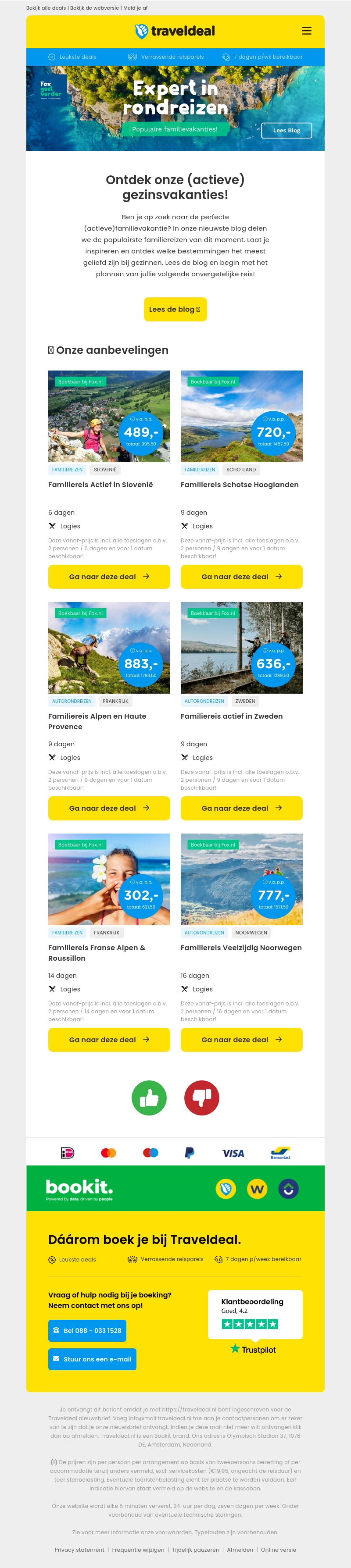 Dit zijn de populairste (actieve) gezinsvakanties in Europa! 🥾🏞️ Dit zijn de populairste (actieve) gezinsvakanties in Europa! 🥾🏞️