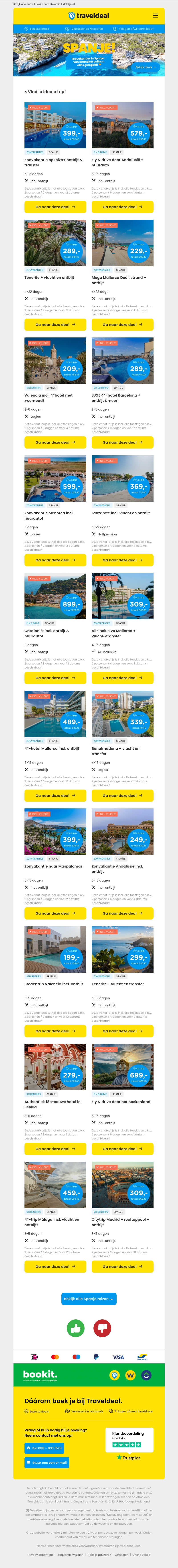 Hey Reiziger - klaar voor zon, tapas & avontuur in Spanje? 🇪🇸 Hey Reiziger - klaar voor zon, tapas & avontuur in Spanje? 🇪🇸