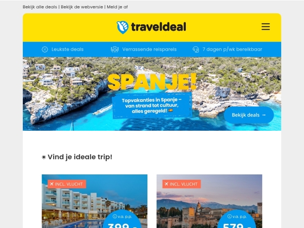 Hey Reiziger - klaar voor zon, tapas & avontuur in Spanje? 🇪🇸