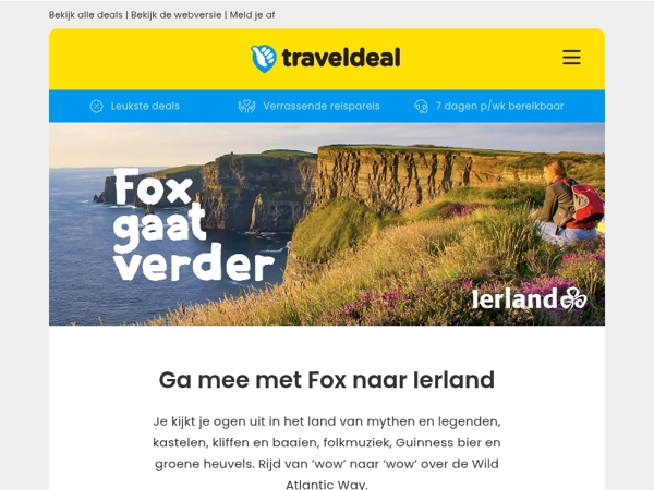 Met Fox naar Ierland ☘️