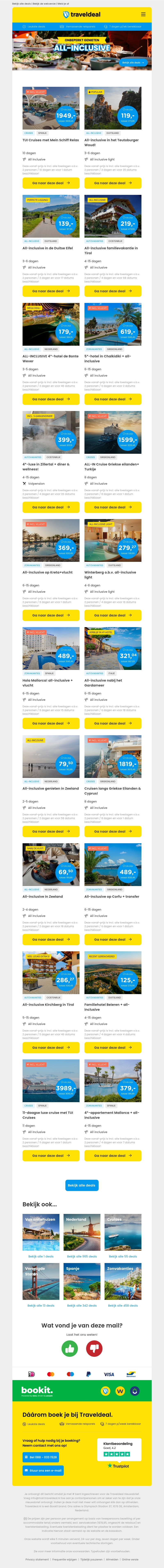 Onbeperkt genieten met de allerbeste ALL-INCLUSIVE aanbiedingen! 🍽️🍷 Onbeperkt genieten met de allerbeste ALL-INCLUSIVE aanbiedingen! 🍽️🍷