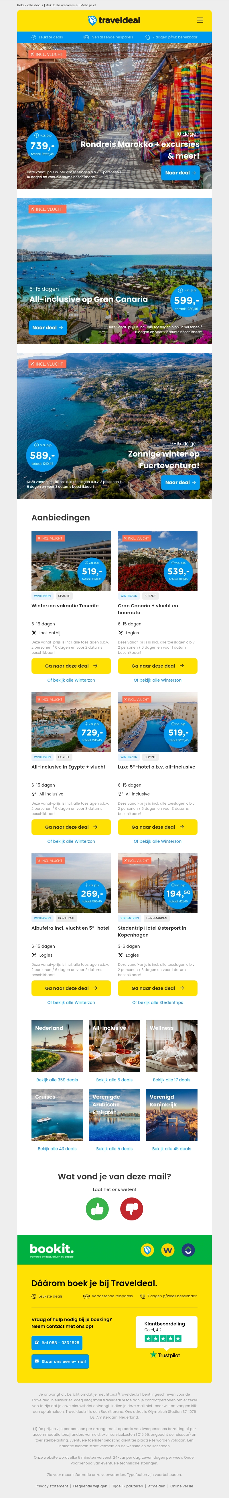 Rondreis Marokko + excursies & meer! v.a. €739 per persoon & meer deals Rondreis Marokko + excursies & meer! v.a. €739 per persoon & meer deals