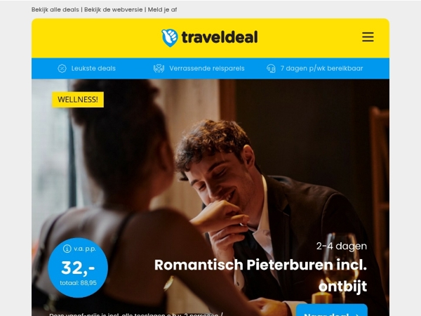 Valentijntip! ❤ Romantisch verblijf Pieterburen + bonbons & wellness v.a. 32 | Autovakantie Tirol o.b.v. halfpension v.a. 299 p.p.!