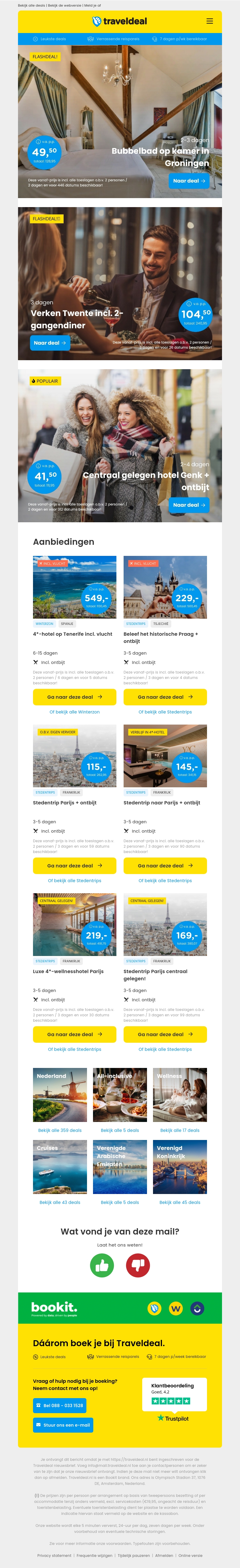 Uniek overnachten v.a. €49.50 per persoon | Winter Specials v.a. €104.50 per persoon & nog veel meer Uniek overnachten v.a. €49.50 per persoon | Winter Specials v.a. €104.50 per persoon & nog veel meer