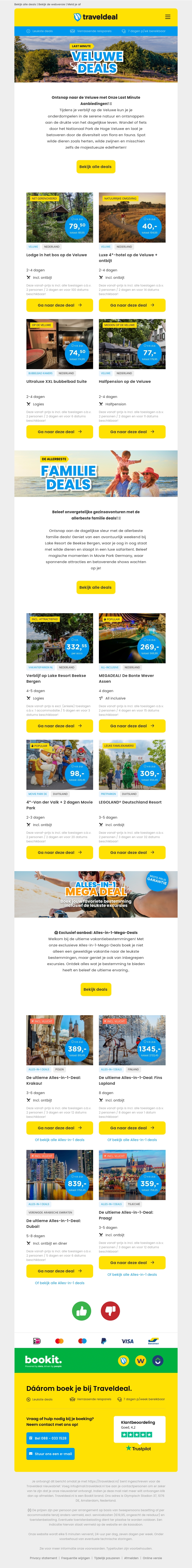 Vakantie inspiratie 🧐 Veluwe Deals, Safaripark Beekse Bergen, Krakau, Lapland & meer! Vakantie inspiratie 🧐 Veluwe Deals, Safaripark Beekse Bergen, Krakau, Lapland & meer!