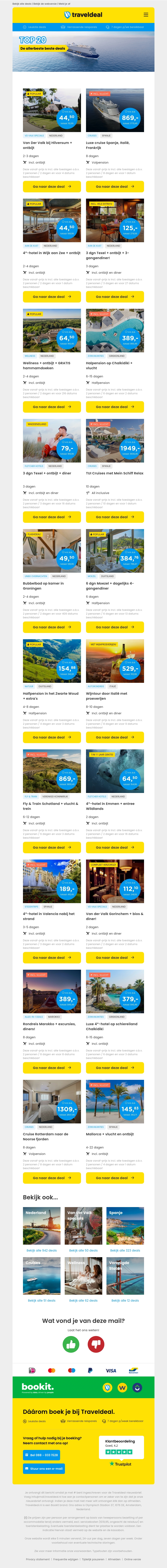 💥 De ALLERBESTE deals van het moment! 😍 4*-Van der Valk Hilversum + ontbijt 39,50 | LUXE cruise Spanje, Italië & Frankrijk v.a. 869 p.p.! 🚢 💥 De ALLERBESTE deals van het moment! 😍 4*-Van der Valk Hilversum + ontbijt 39,50 | LUXE cruise Spanje, Italië & Frankrijk v.a. 869 p.p.! 🚢