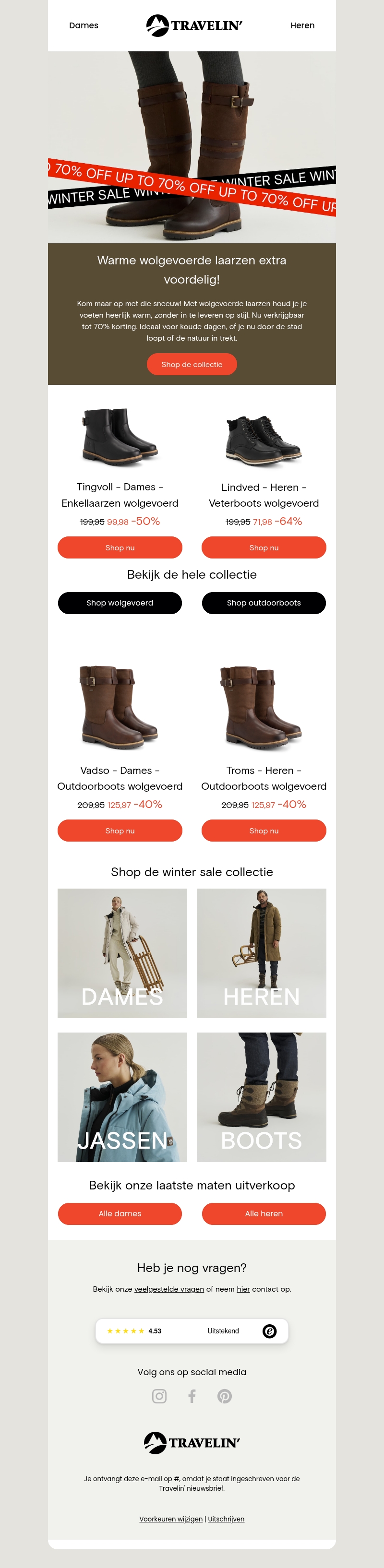 MEGA WINTERSALE waar je warm van wordt ☃️ MEGA WINTERSALE waar je warm van wordt ☃️