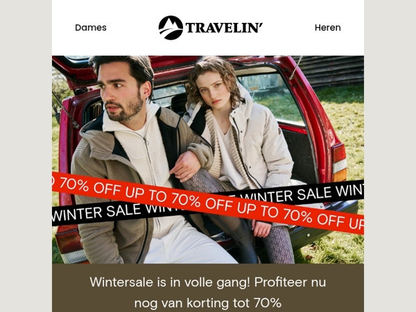 Wintersale: tot 70% korting!🔥