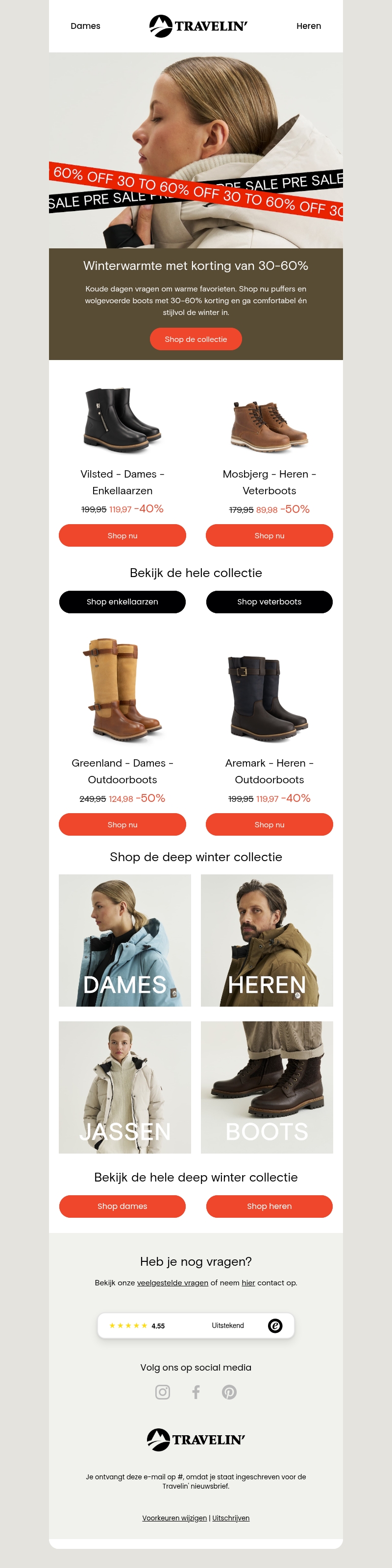 Warme winterdeals! Wees er op tijd bij ❄️ Warme winterdeals! Wees er op tijd bij ❄️