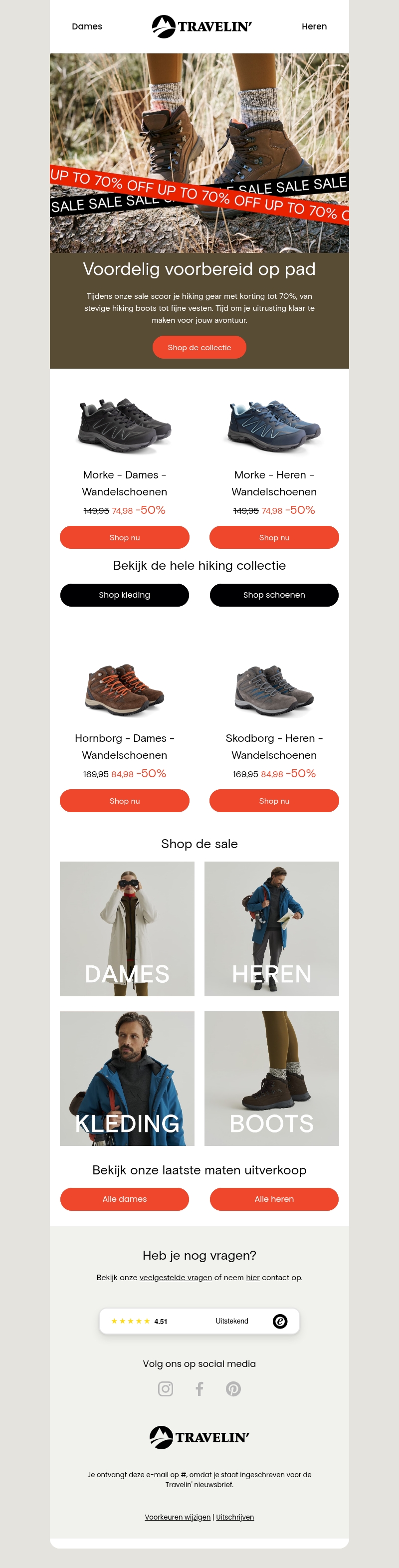 Klaar voor de volgende hike? Klaar voor de volgende hike?
