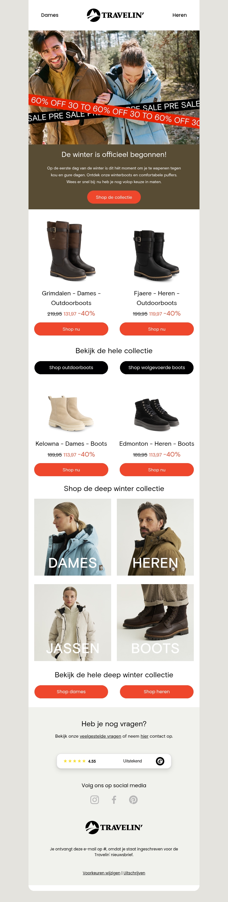 Winterpoof met hoge kortingen! ⛄ Winterpoof met hoge kortingen! ⛄
