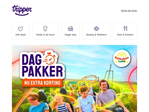 Dagpakker: Bobbejaanland🎢