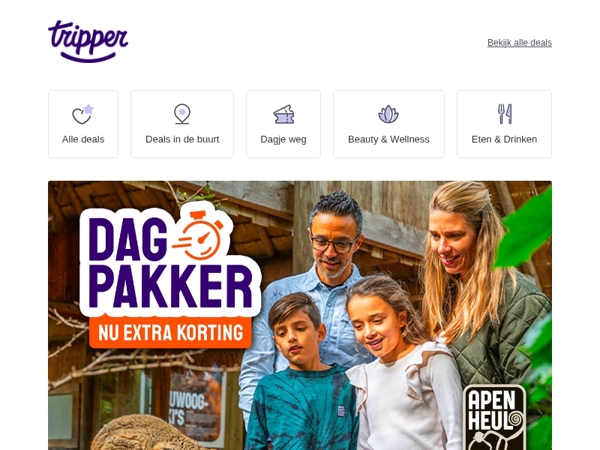 Dagpakker: Apenheul🐒