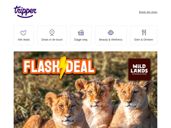 Flashdeal! WILDLANDS🦁