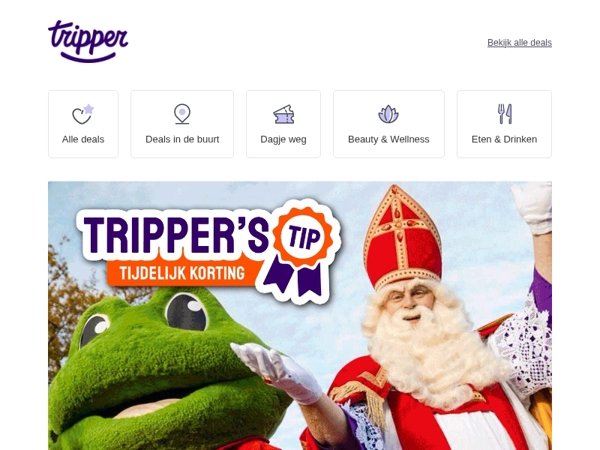Hij komt, hij komt.. Ontdek de leukste Sinterklaasdeals!