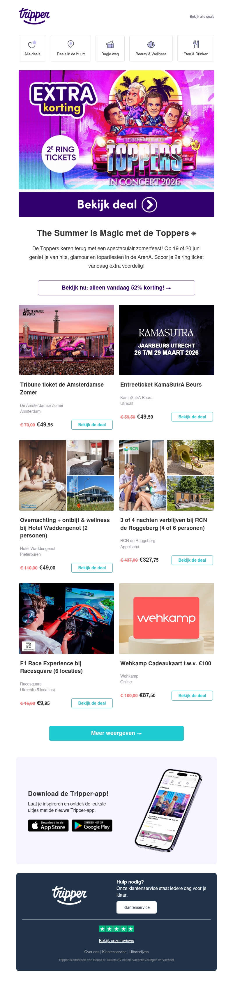 Extra korting op 2e ring tickets Toppers 2026 π₯ Extra korting op 2e ring tickets Toppers 2026 π₯